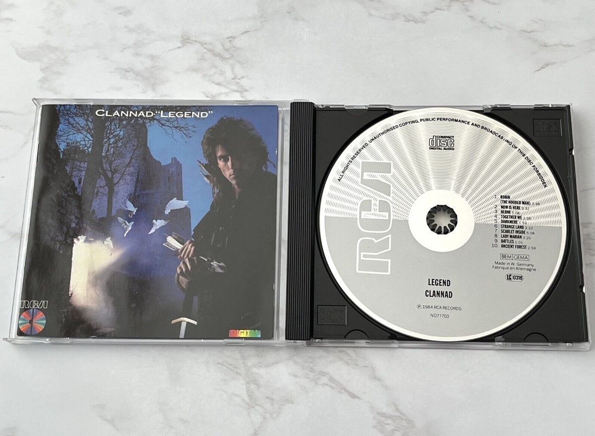 Clannad – Legend (1988) [W GERMANY TARGET ERA]