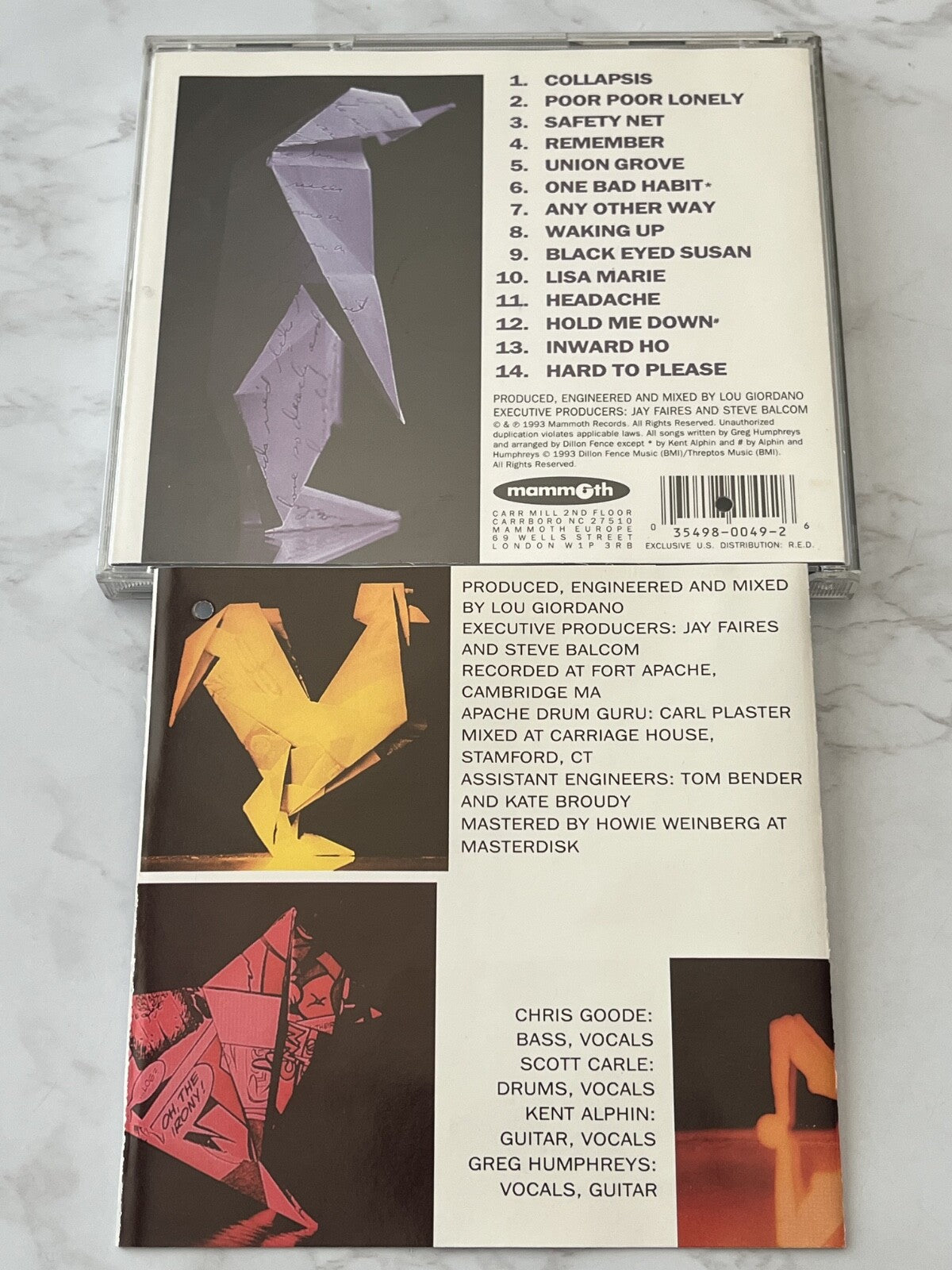 Dillon Fence – Outside In (Promo) (1993) [ORIGINAL USA PRESS]