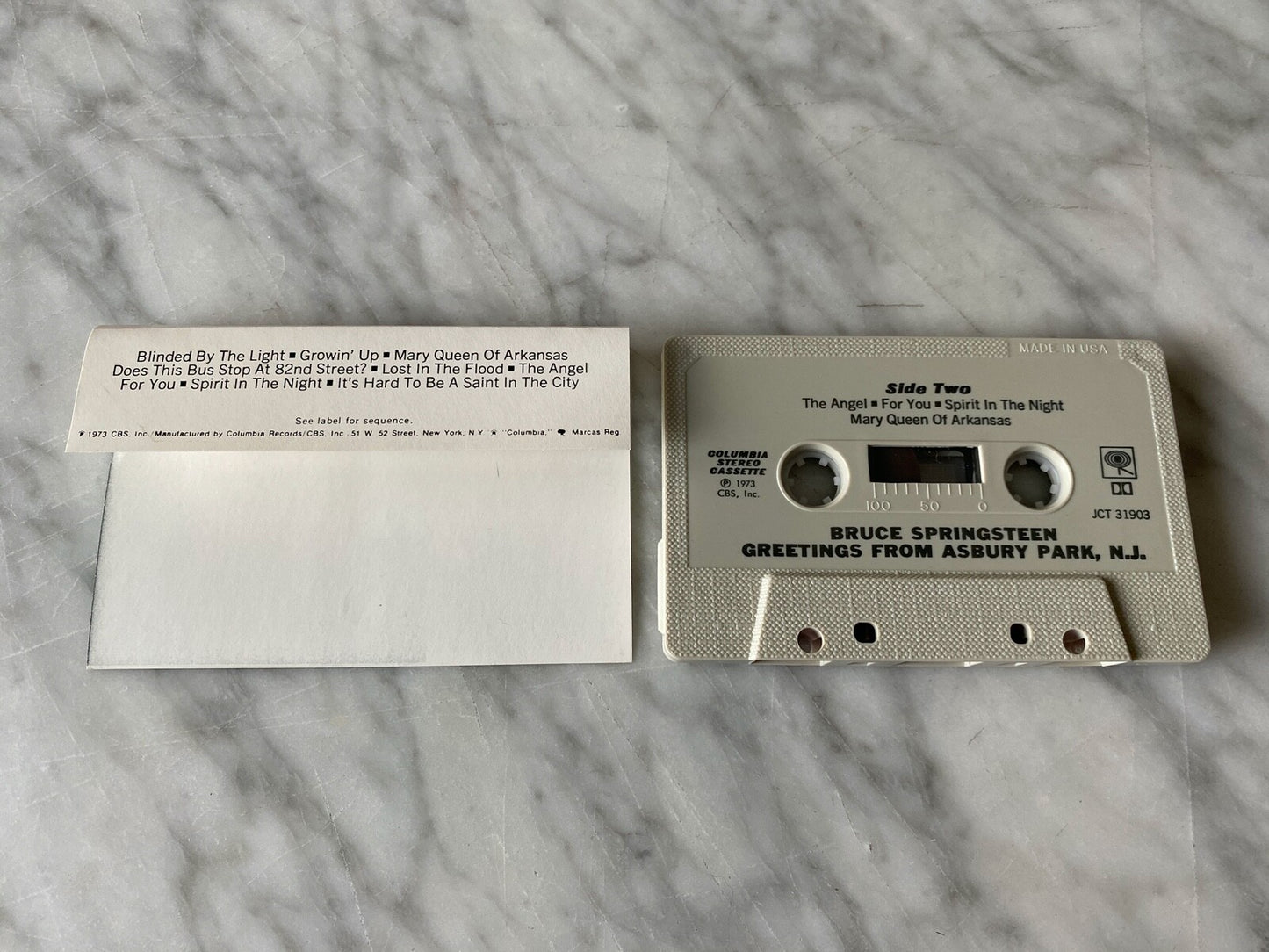 Bruce Springsteen – Greetings From Asbury Park N.J (1973)