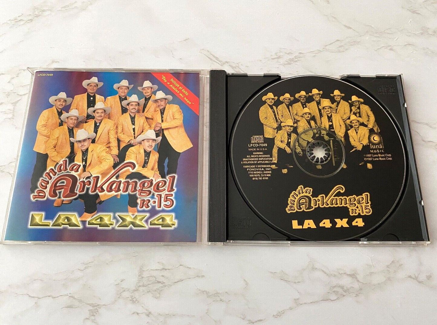 Banda Arkangel R-15 – Banda Arkangel R-15 La 4X4 (1997) [ORIGINAL USA PRESS]