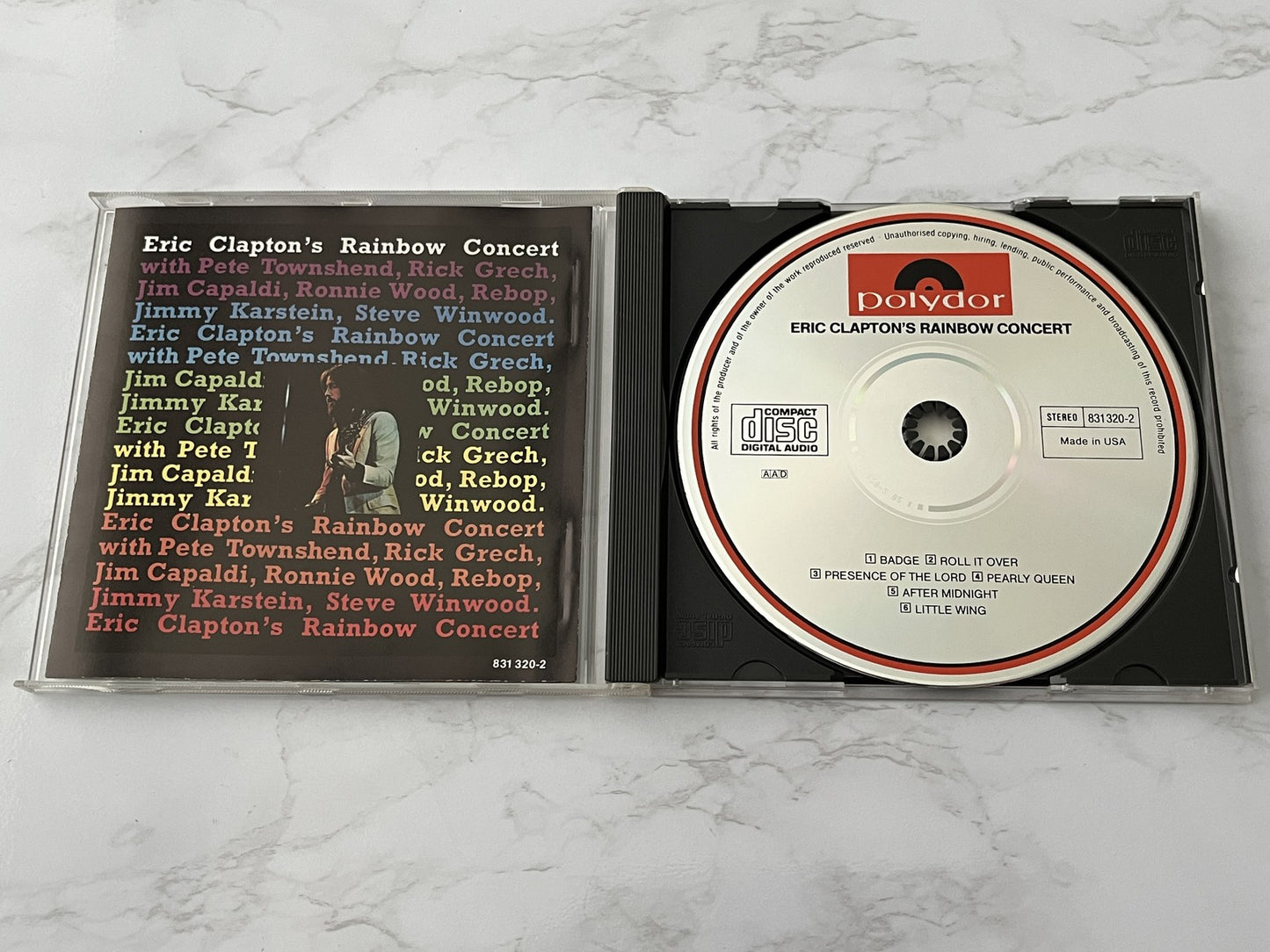 Eric Clapton – Rainbow Concert [USA SILVER DISC]