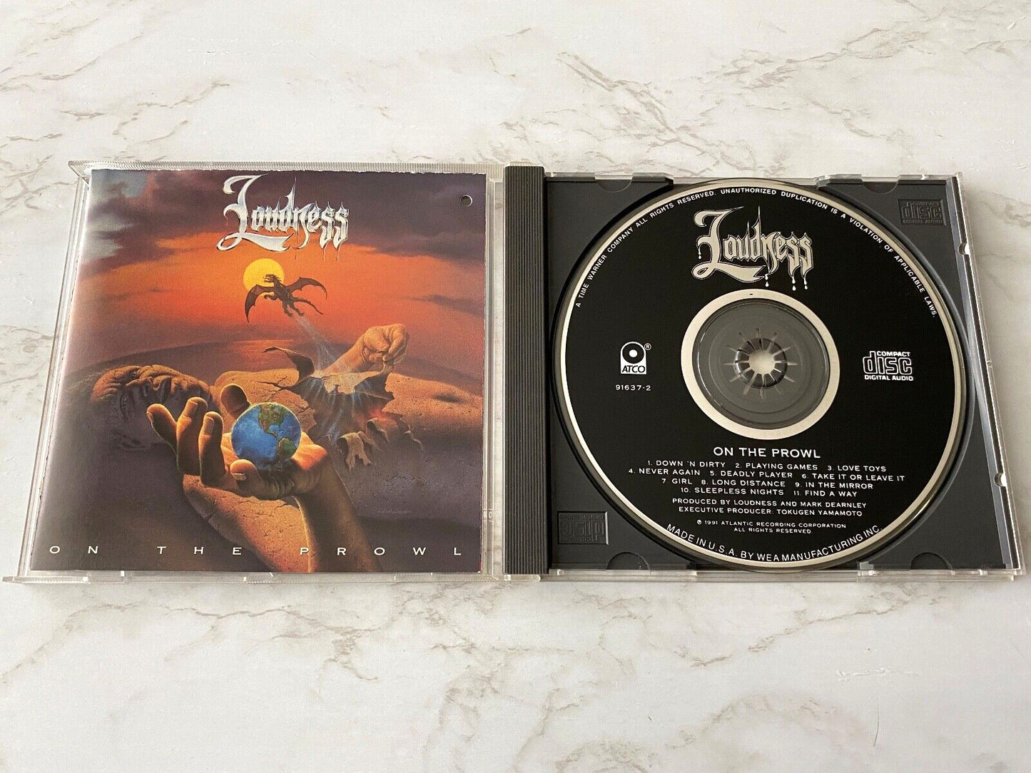 Loudness – On The Prowl (Promo) (1991) [ORIGINAL USA PRESS]