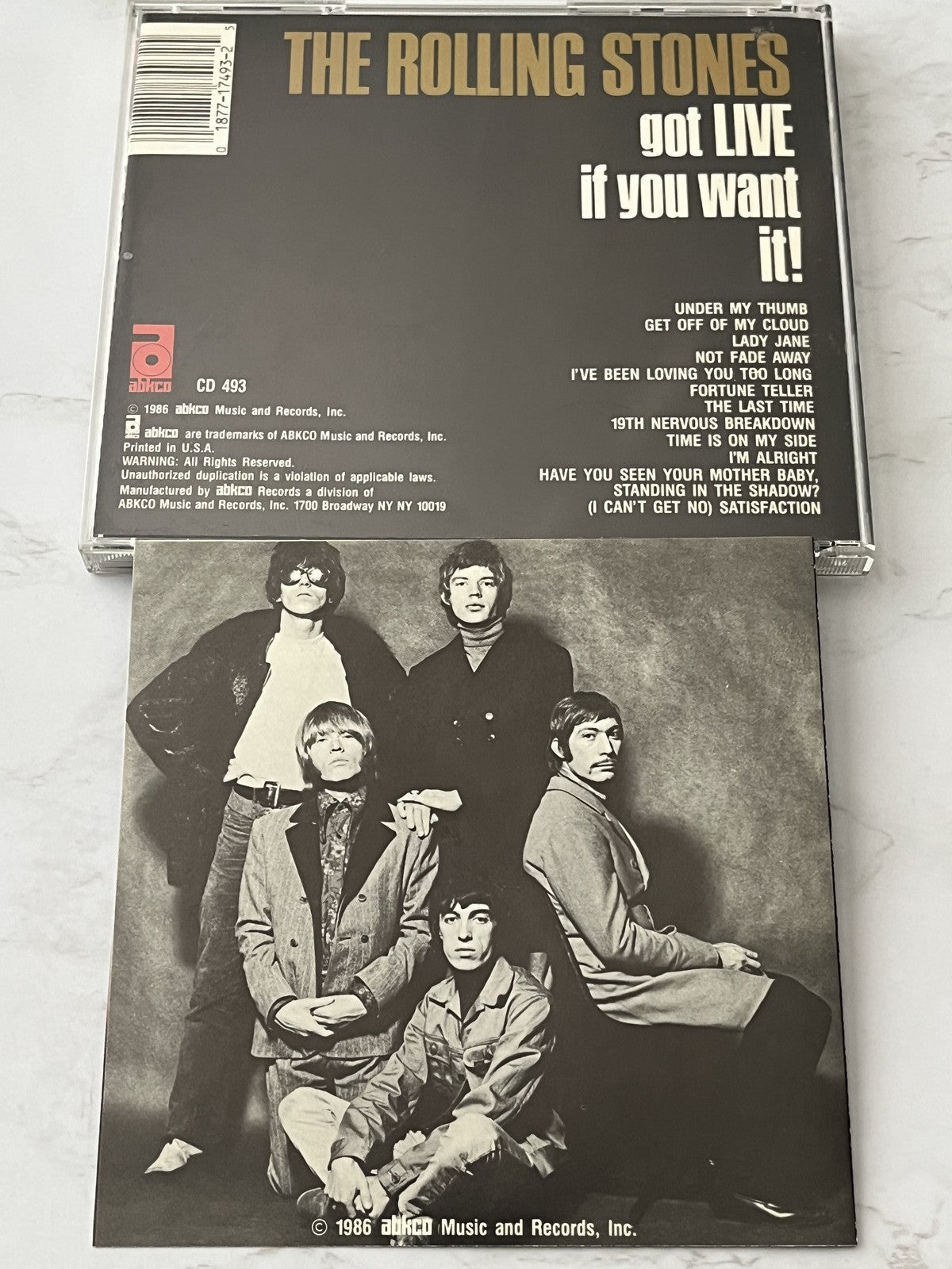 The Rolling Stones – Got Live If You Want It [USA DISCTRONICS]