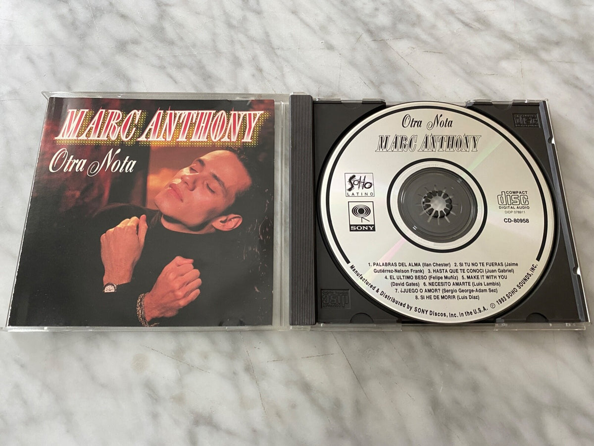 Marc Anthony – Otra Nota (1993) [ORIGINAL USA PRESS]