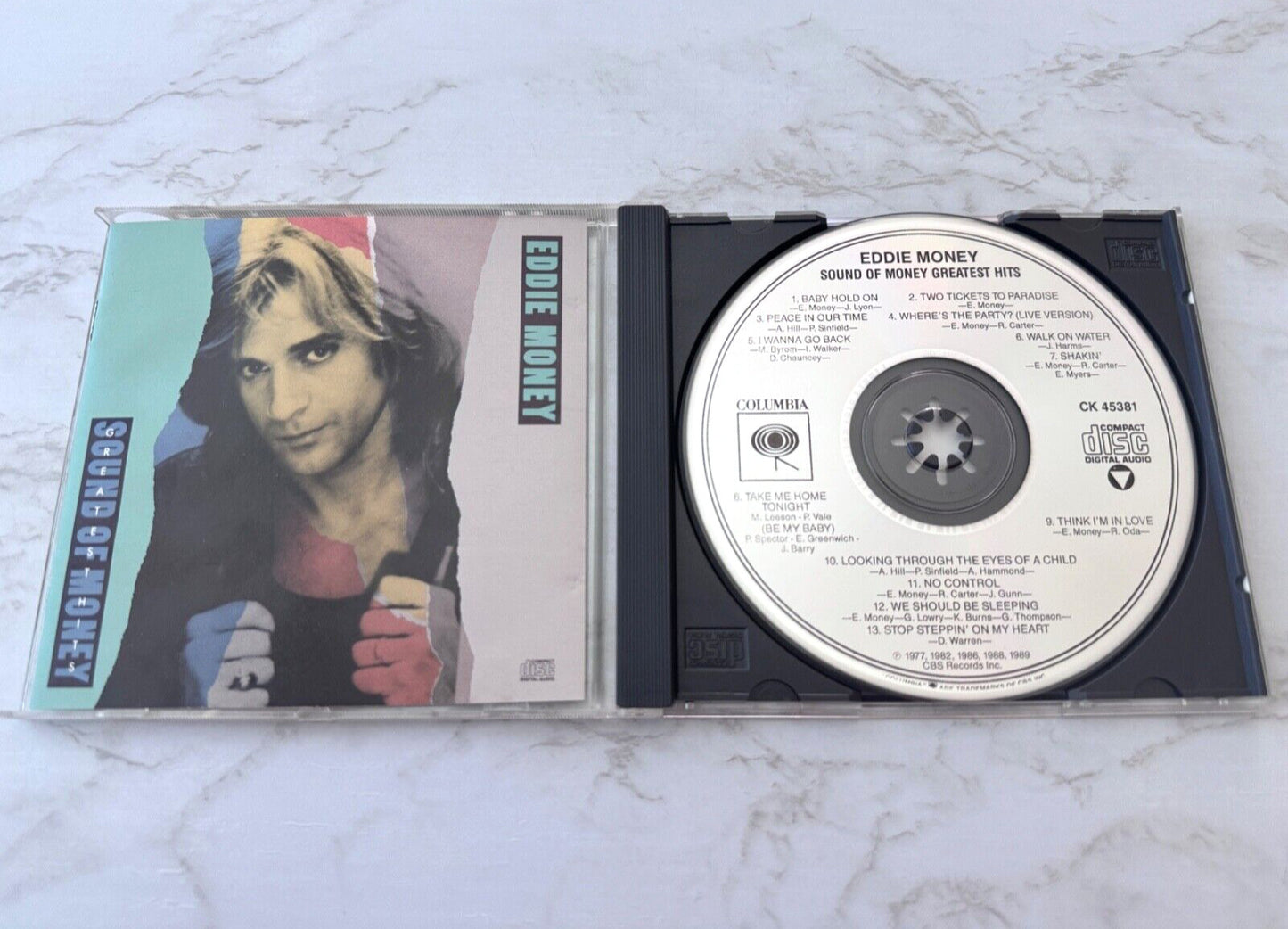 Eddie Money – Greatest Hits Sound Of Money (1989) [ORIGINAL USA PRESS]