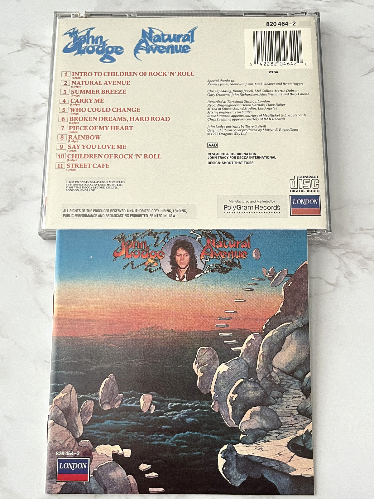 John Lodge – Natural Avenue (1987) [W GERMANY TARGET ERA]