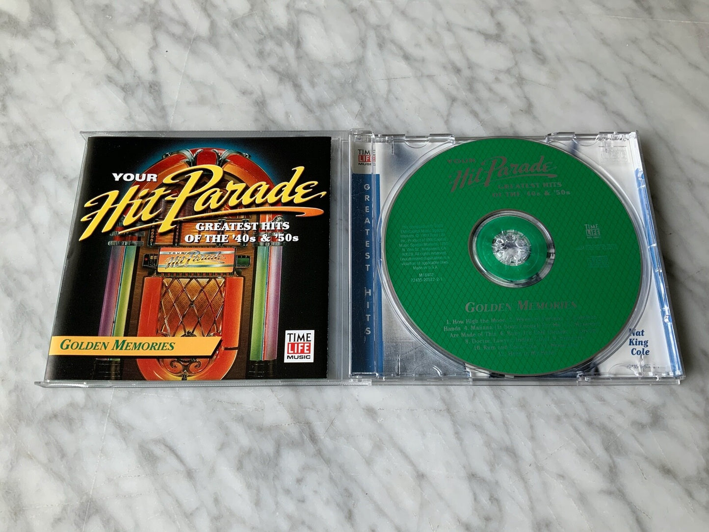 Nat King Cole, Peggy Lee – Time Life Music Your Hit Parade Golden Memories (1999)