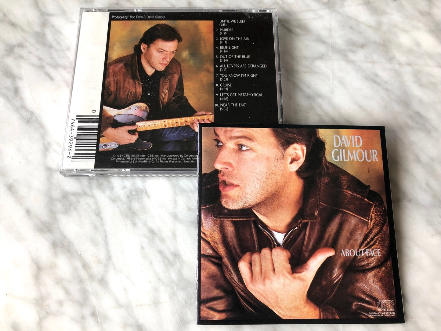 Pink Floyd, David Gilmour – About Face (1984) [DADC PRESS]