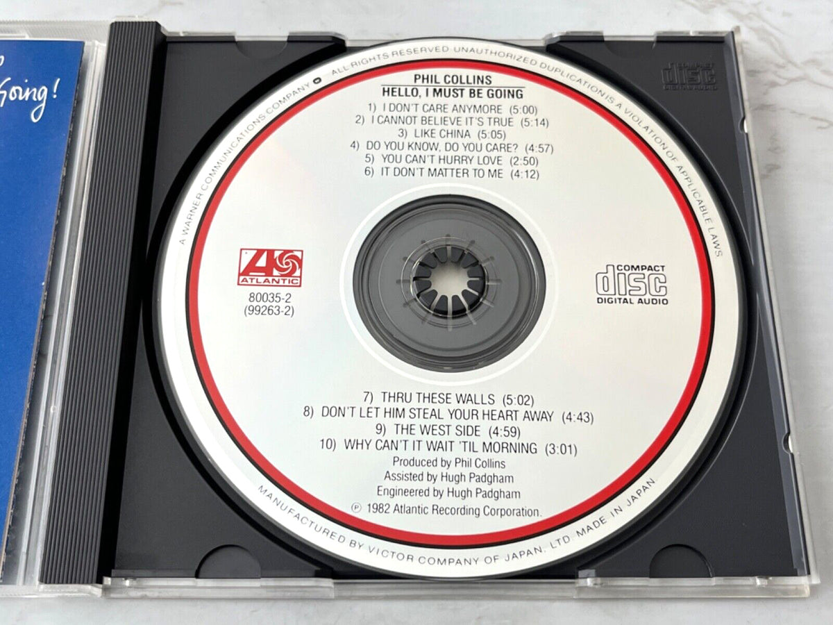 Phil Collins – Hello I Must Be Going [JAPAN TARGET ERA]