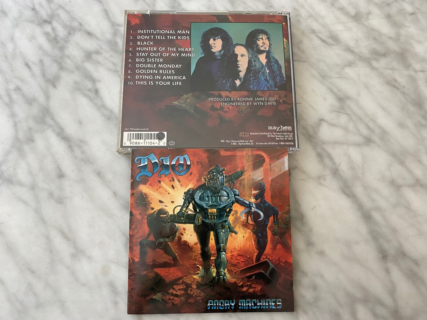 Dio – Angry Machines (1996) [ORIGINAL USA PRESS]