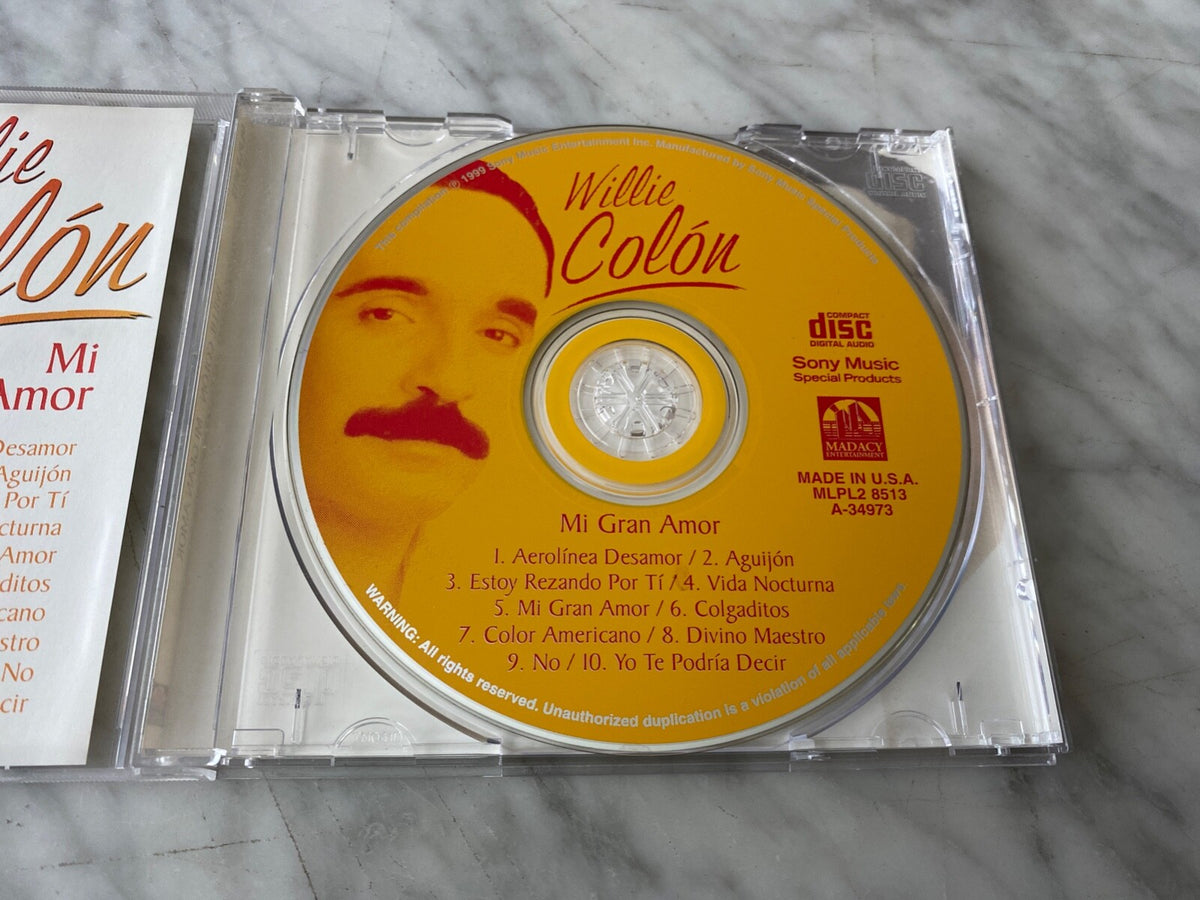 Willie Colon – Mi Gran Amor (1999) [ORIGINAL USA PRESS]