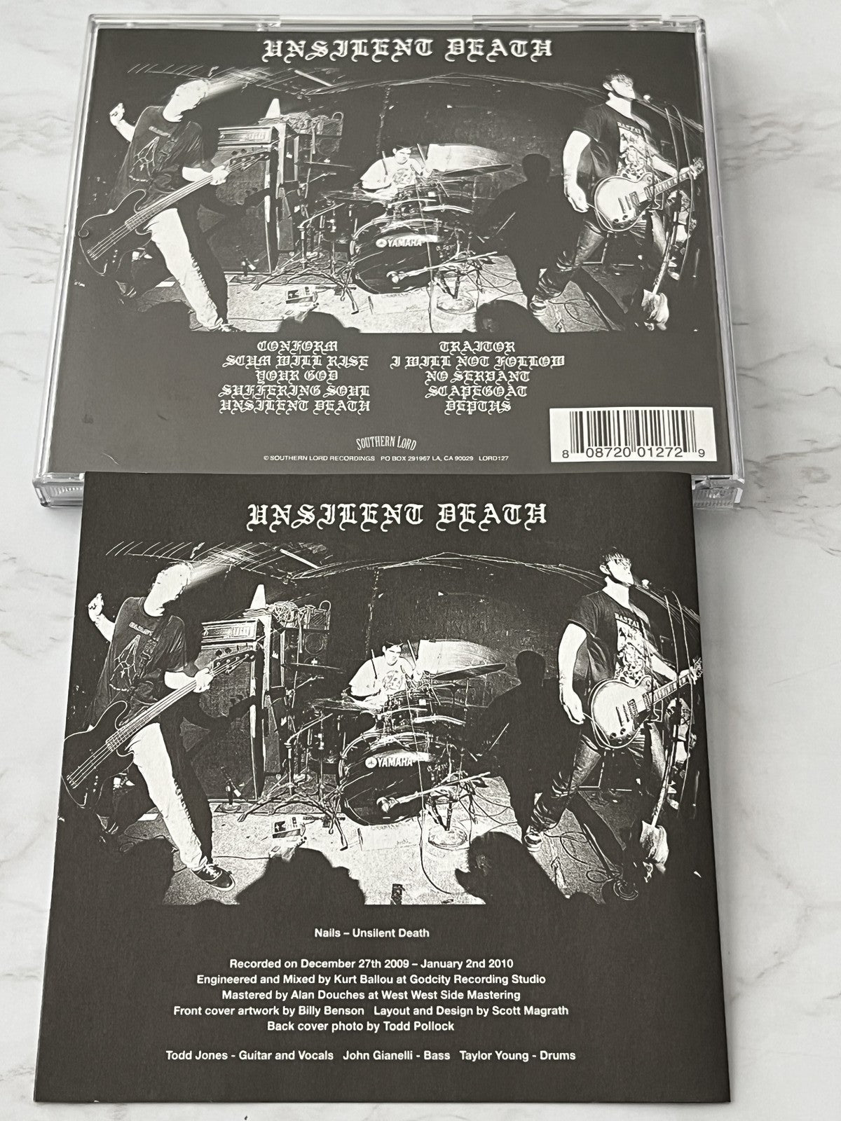 Nails – Unsilent Death (2010) [ORIGINAL USA PRESS]