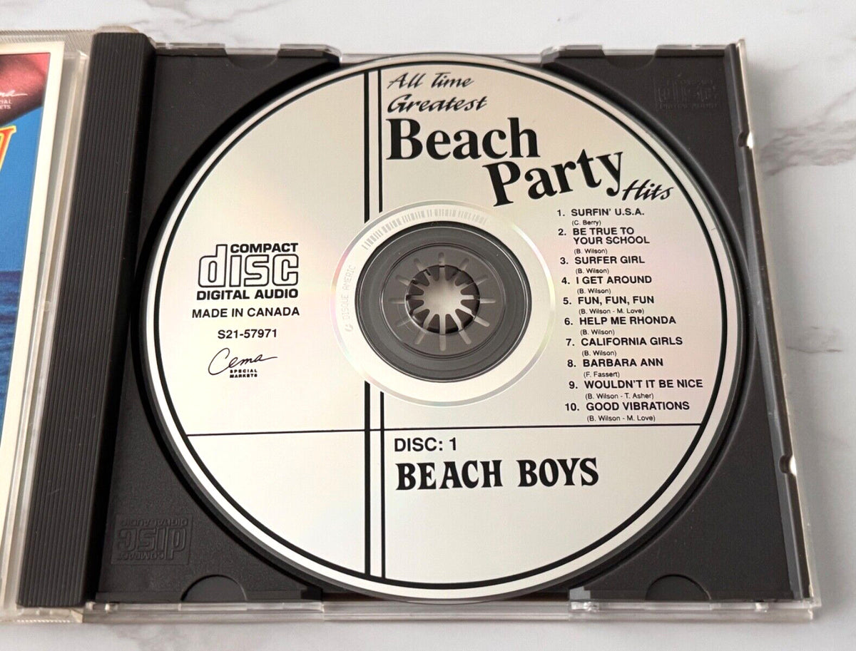 The Beach Boys – Beach Party Hits (1992) [CANADA PRESS]