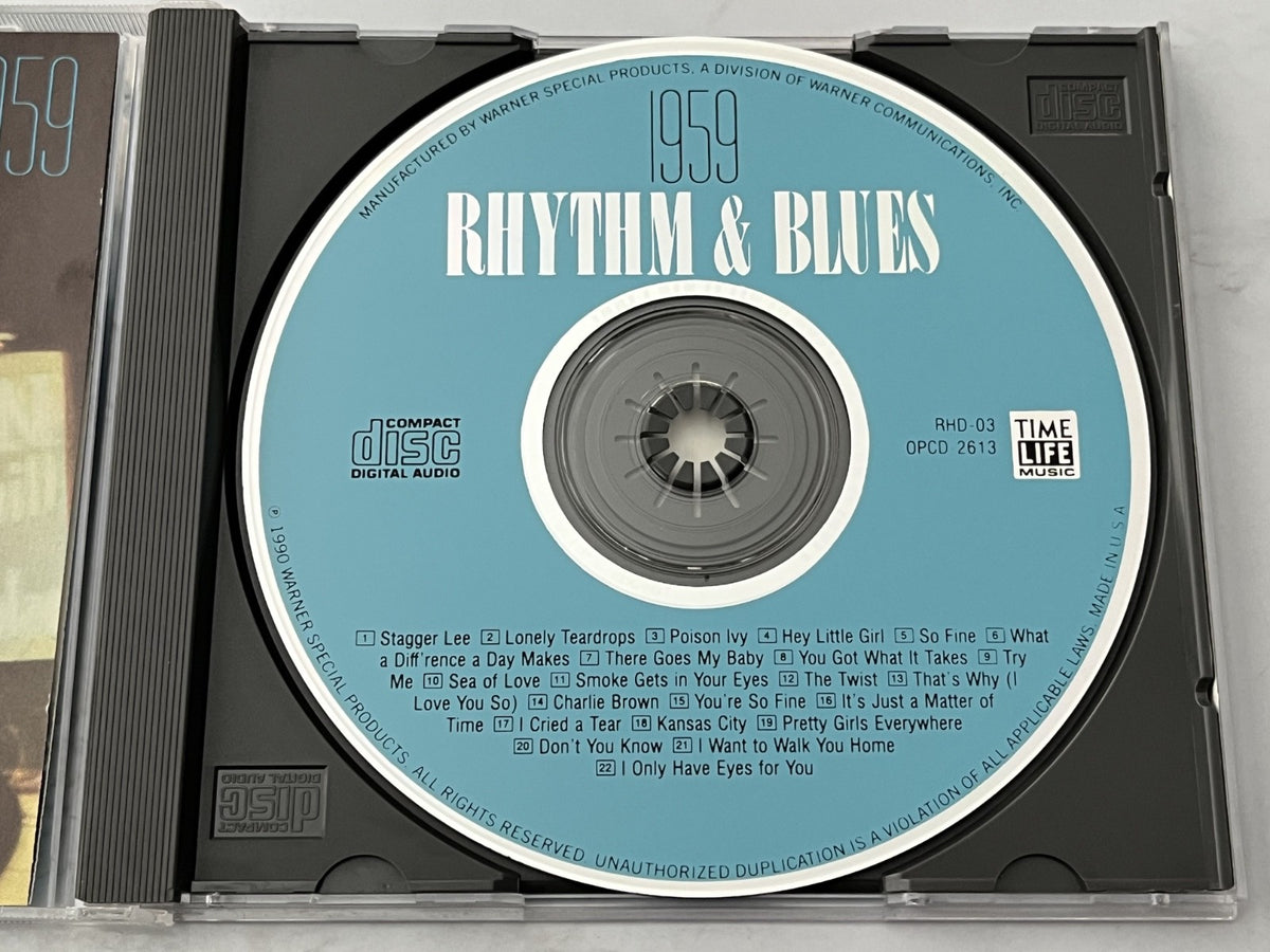 Jackie Wilson, The Coasters, Various, Dee Clark – Time Life Music Rhythm And Blues 1959 (1990)