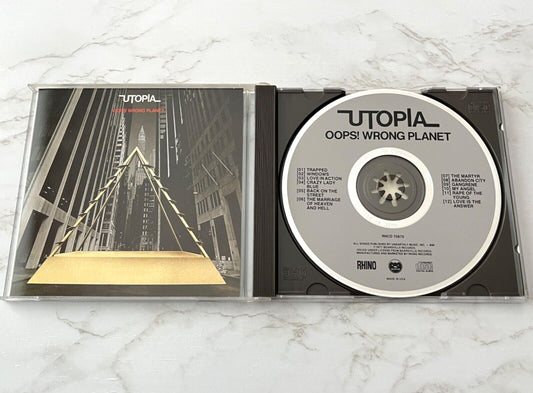 Utopia – Oops Wrong Planet (1987) [ORIGINAL USA PRESS]