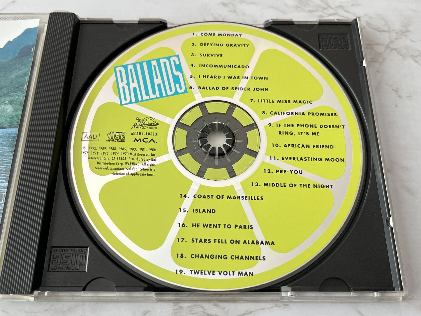 Jimmy Buffett – Ballads (1992) [ORIGINAL USA PRESS]