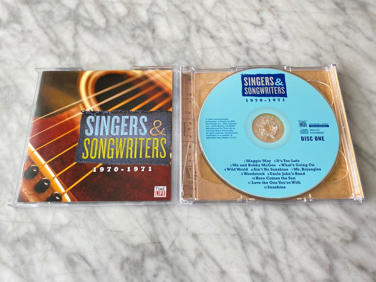Various, Rod Stewart, Bread, Carly Simon – Time Life Singers & Songwriters 1970-1971 (2000)