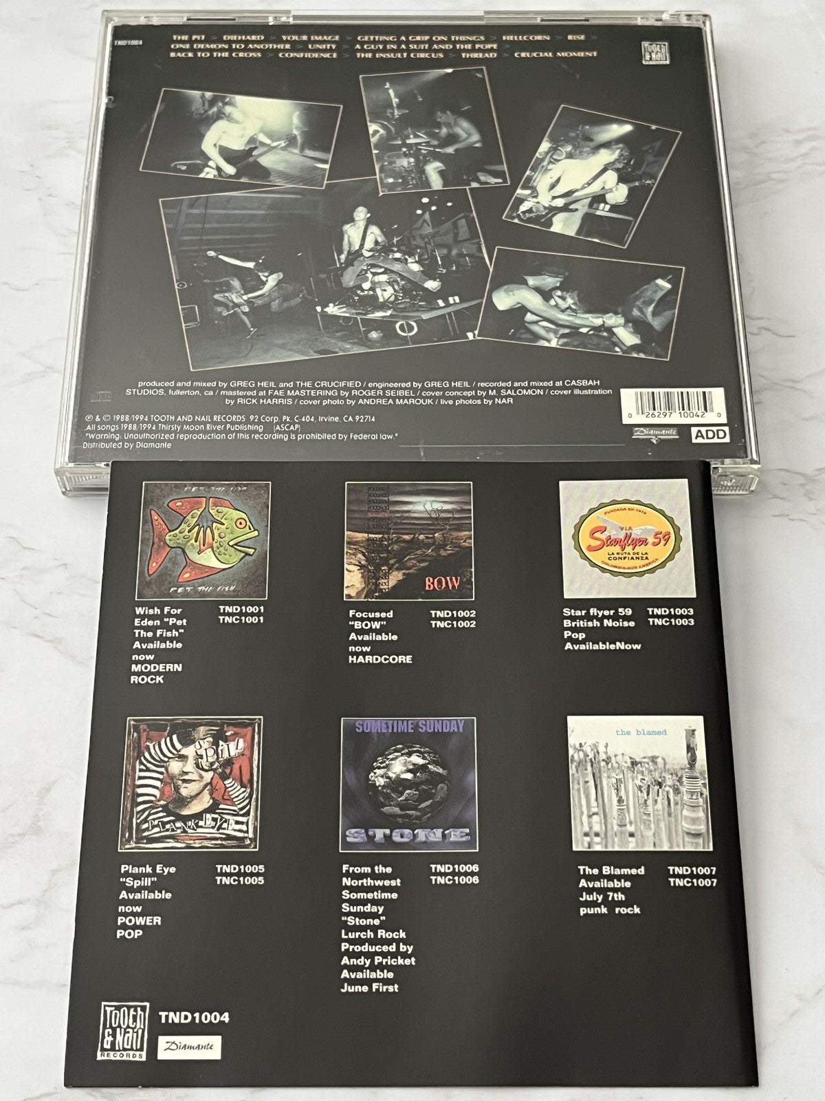 The Crucified – The Crucified (1994) [DISCTRONICS PRESS]