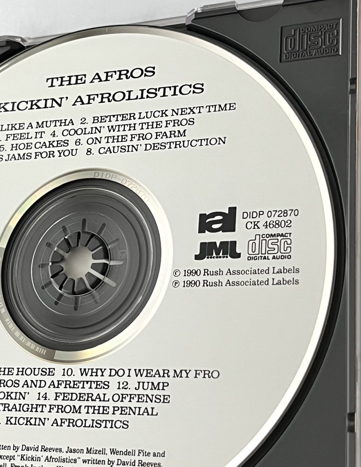 The Afros – Kickin Afrolistics (First Pressing) (1990) [USA 1ST PRESS]