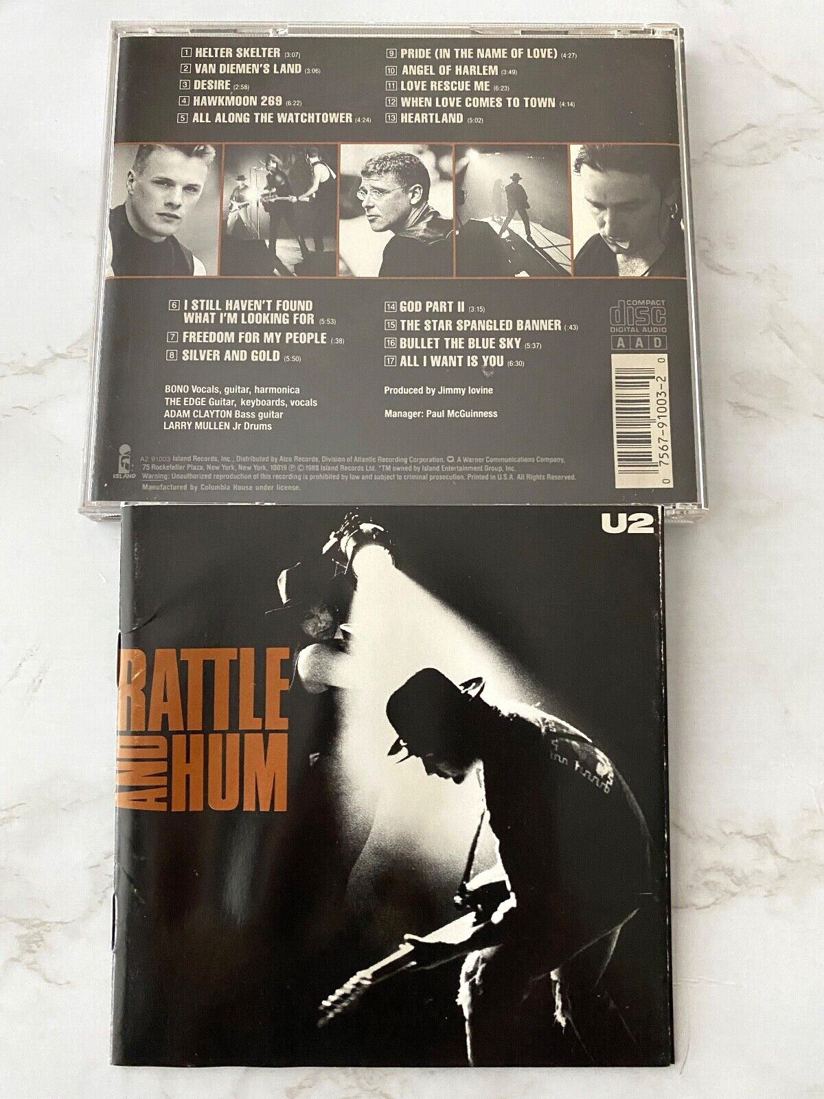 U2 – Rattle And Hum [DADC PRESS]