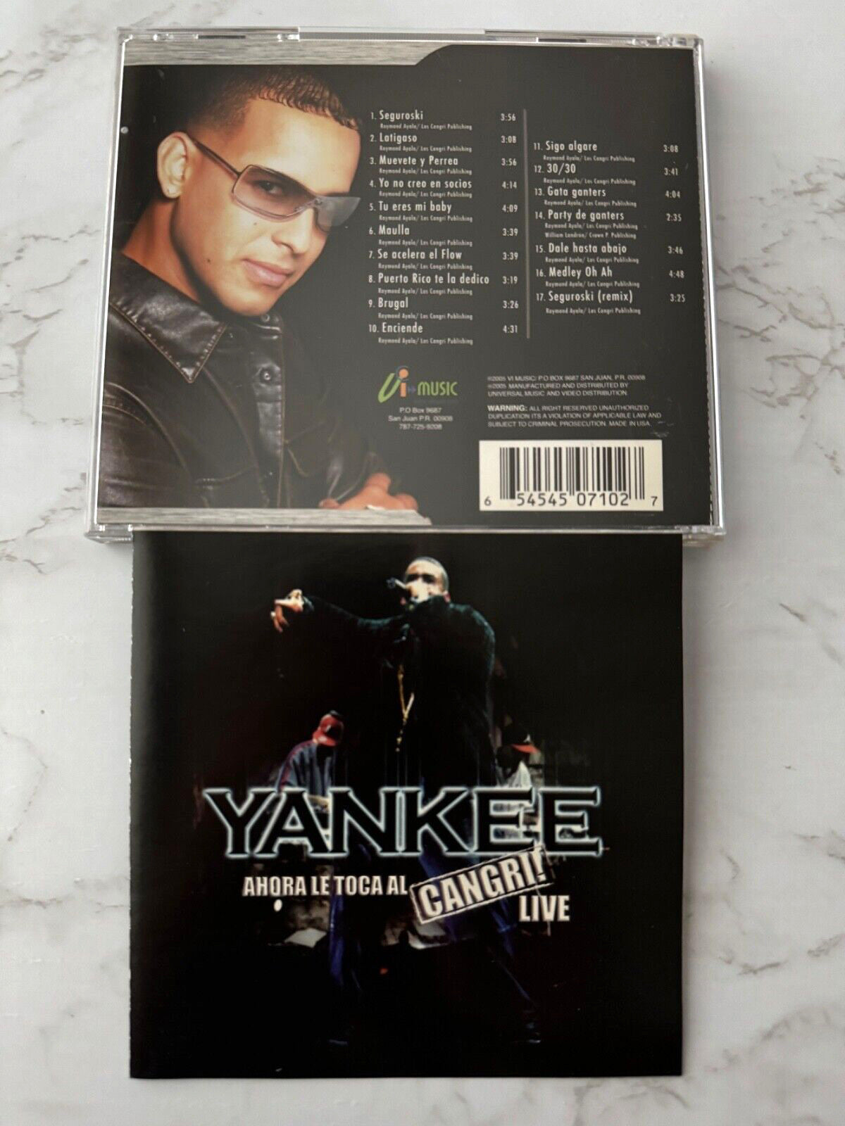 Daddy Yankee – Ahora Le Toca Al Cangri Live (2005) [ORIGINAL USA PRESS]