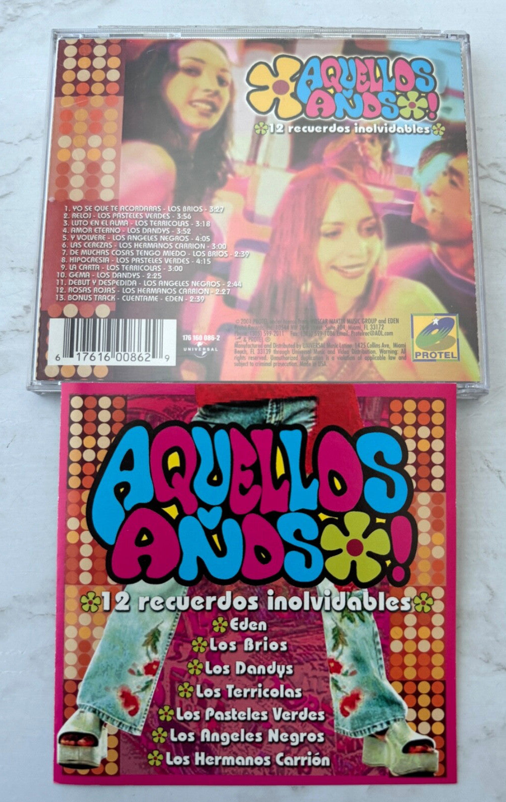 Los Angeles Negros, Los Brios, Los Dandys, Los Terricolas – Aquellos Años 12 Recuerdos Inolvidables (2001) [ORIGINAL USA PRESS]
