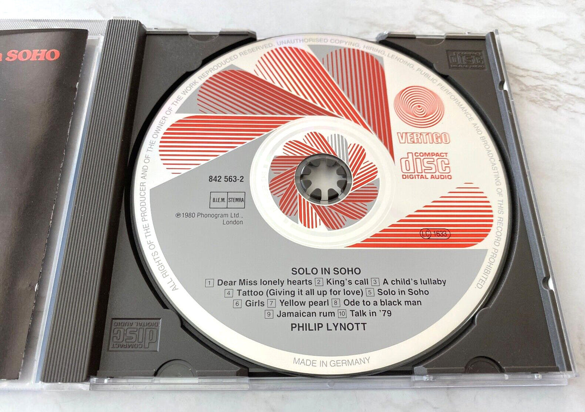 Philip Lynott – Solo In Soho (1996) [GERMAN PRESS]