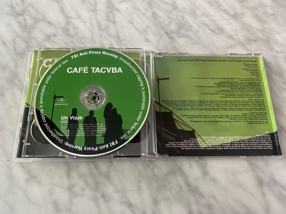 Cafe Tacuba – Un Viaje (2005) [ORIGINAL USA PRESS]