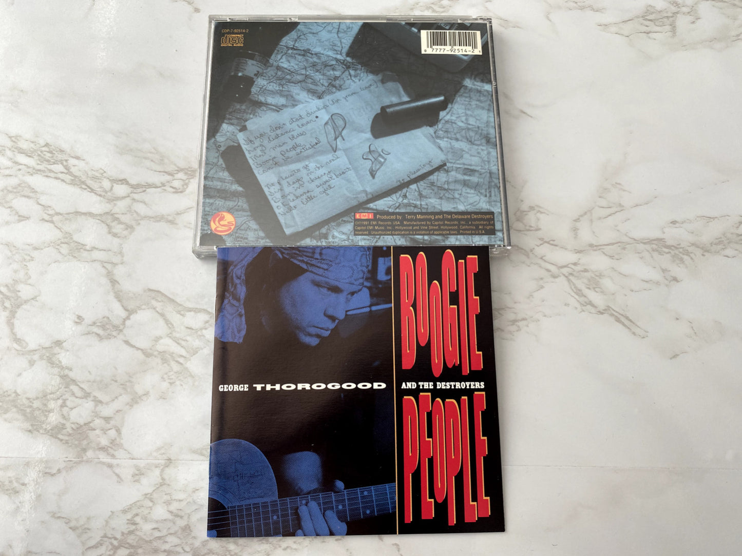 George Thorogood – & The Destroyers Boogie People (1991) [ORIGINAL USA PRESS]