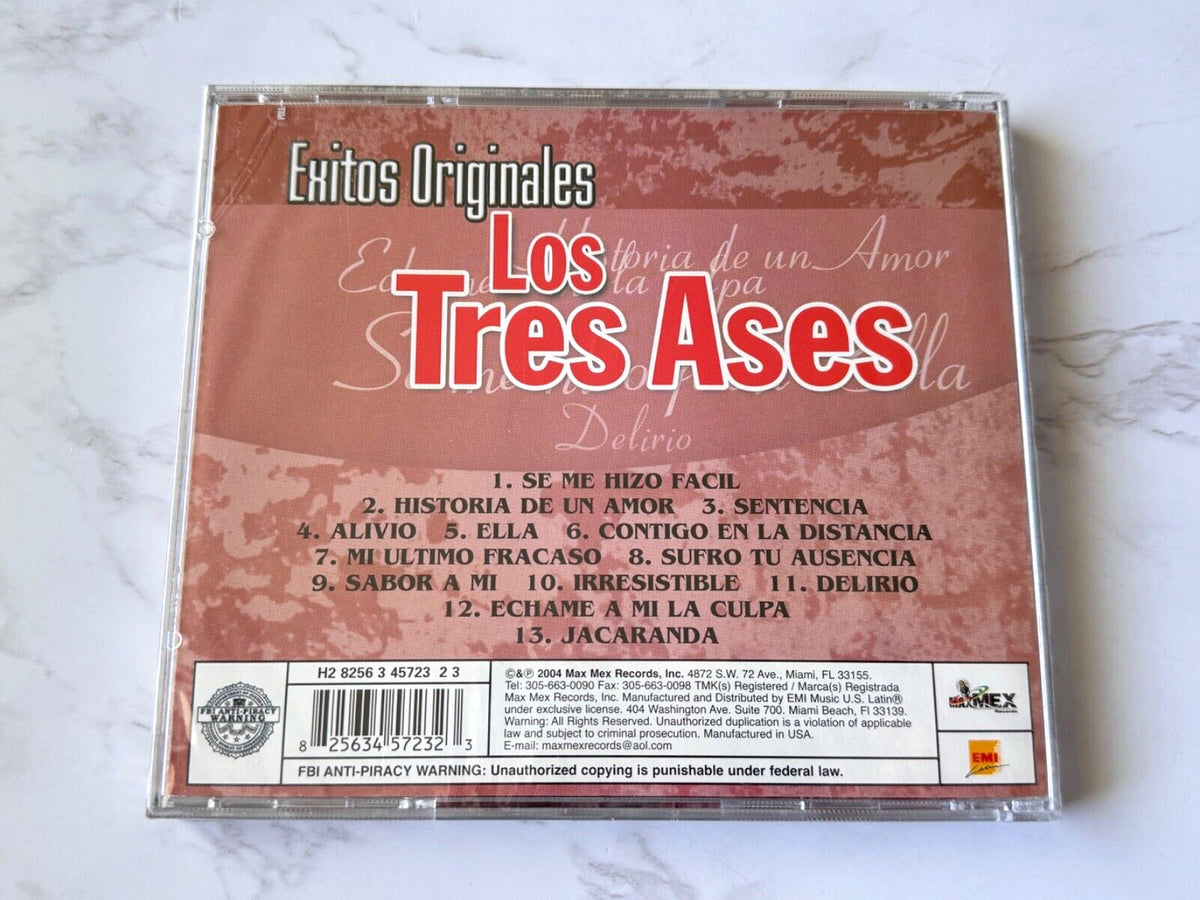 Los Tres Ases – Exitos Originales (2004) [ORIGINAL USA PRESS]