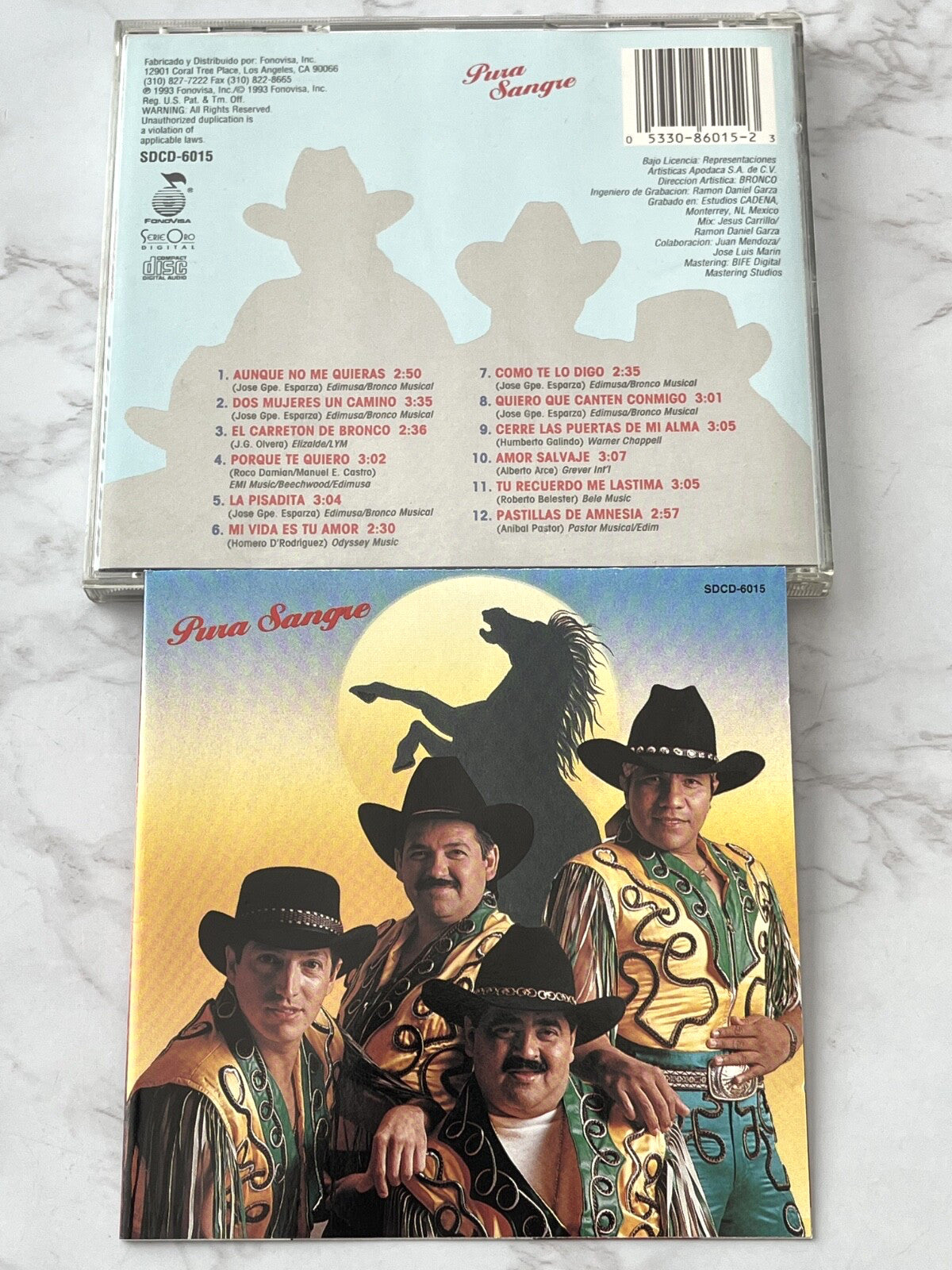 Bronco – Pura Sangre (1993) [ORIGINAL USA PRESS]