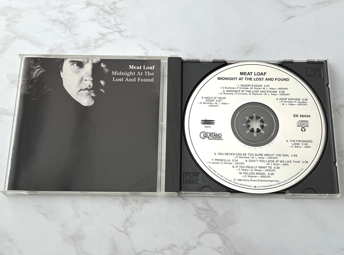 Meat Loaf – Midnight At The Lost And Found [ORIGINAL USA PRESS]