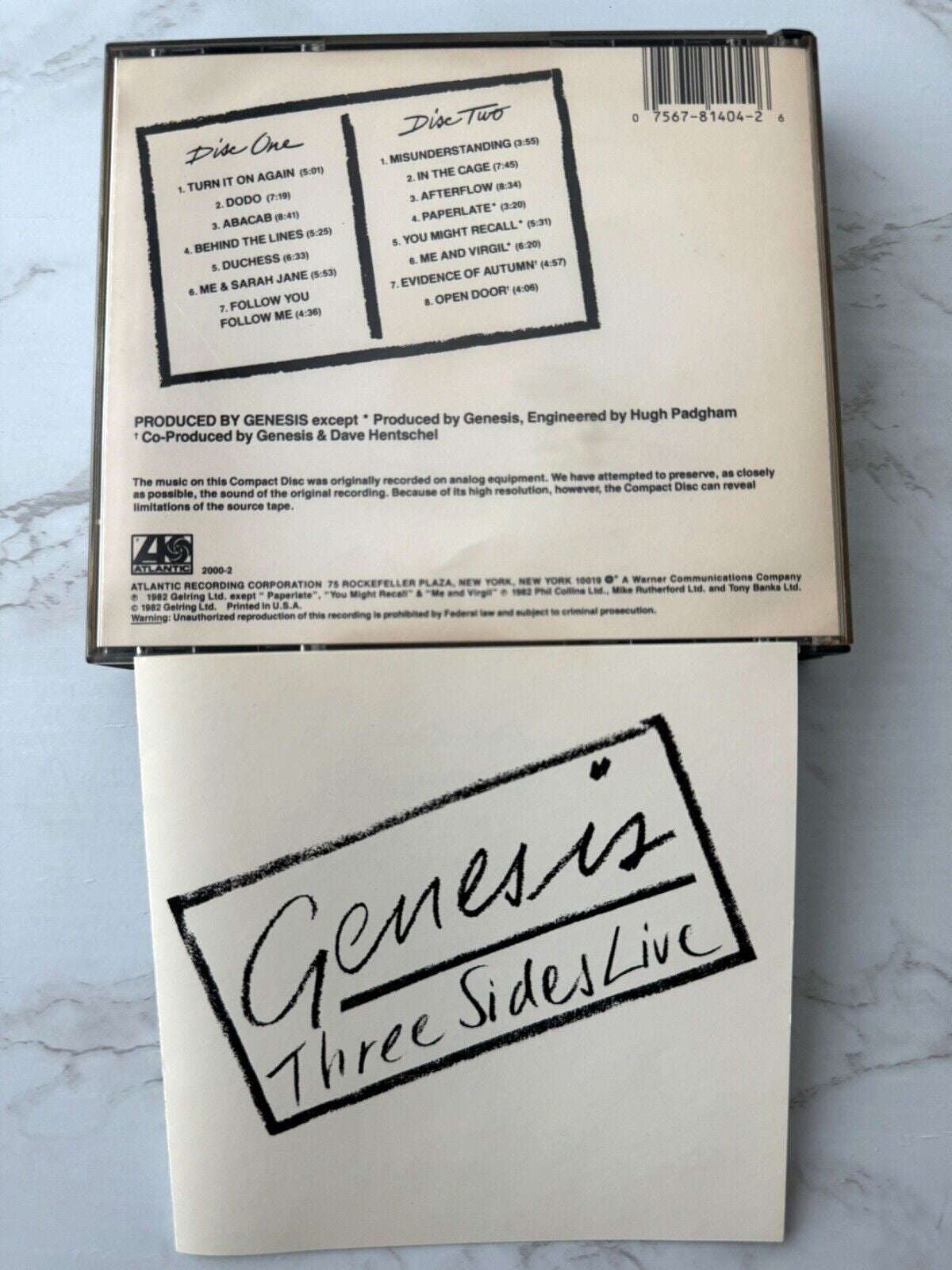Genesis – Three Sides Live (1987) [JAPAN TARGET ERA]