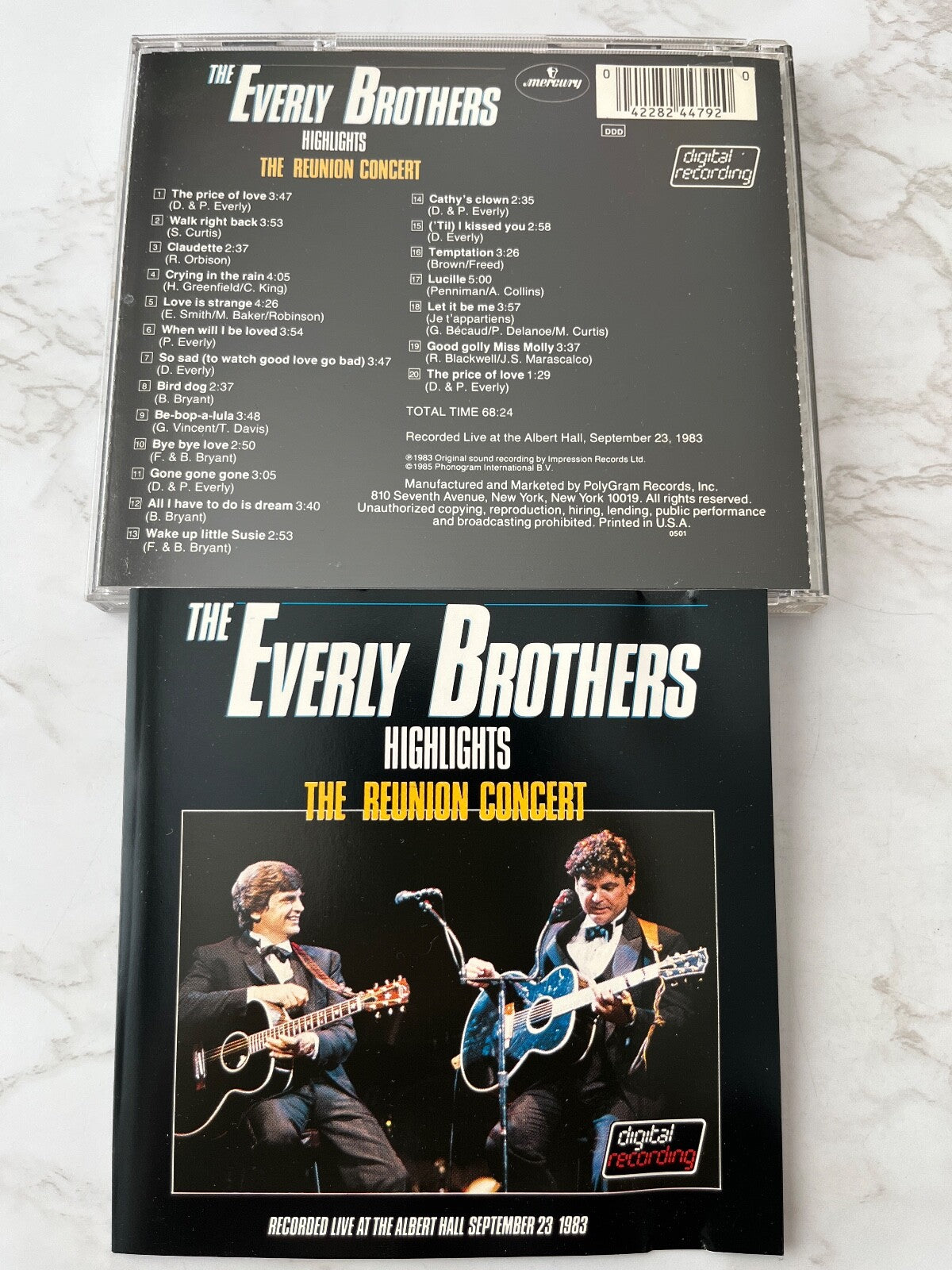 The Everly Brothers – The Reunion Concert [GERMAN PRESS]