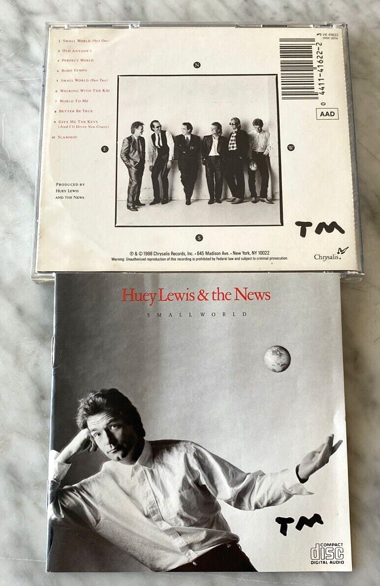 Huey Lewis And The News – Small World (1988) [DADC PRESS]