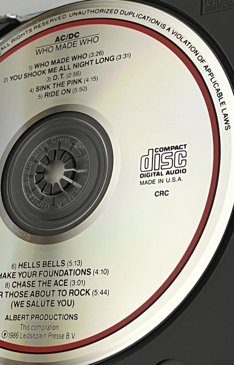 AC/DC – Who Made Who [DADC PRESS]