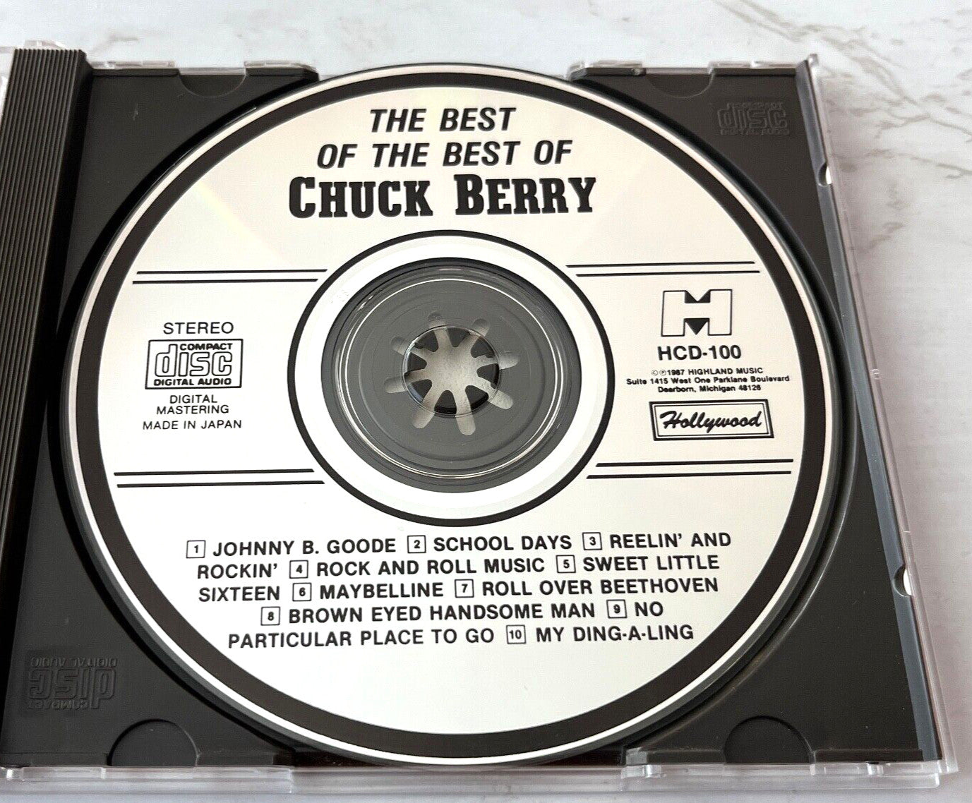 Chuck Berry – The Best Of (1987) [JAPAN TARGET ERA]