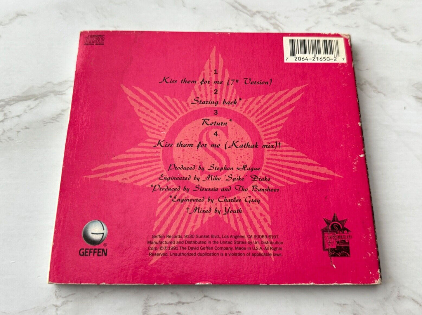 Siouxsie and the Banshees – Kiss Them For Me (Maxi Single, Digipak) (1991)