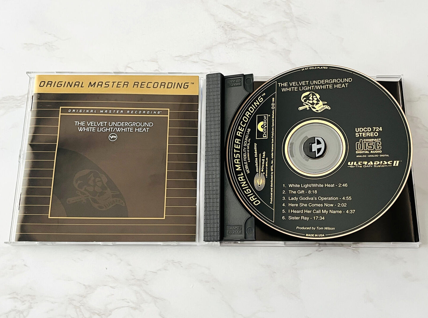 The Velvet Underground – White Light / White Heat (MFSL, 24KT Gold) (1998)