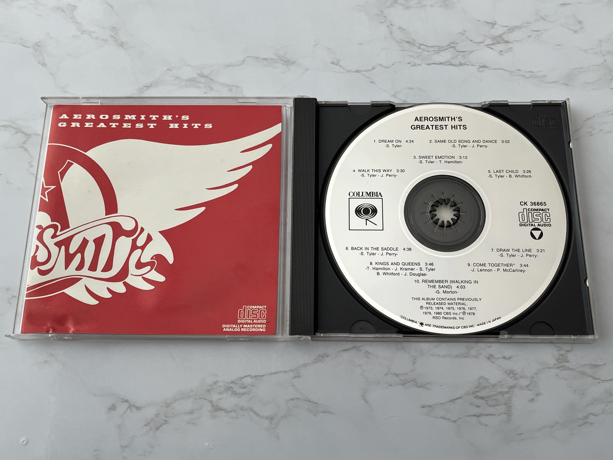 Aerosmith – Greatest Hits (1986) [JAPAN TARGET ERA]