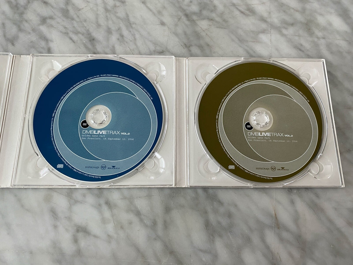 Dave Matthews Band – Live Trax Vol. 2 (Digipak) (2004) [ORIGINAL USA PRESS]