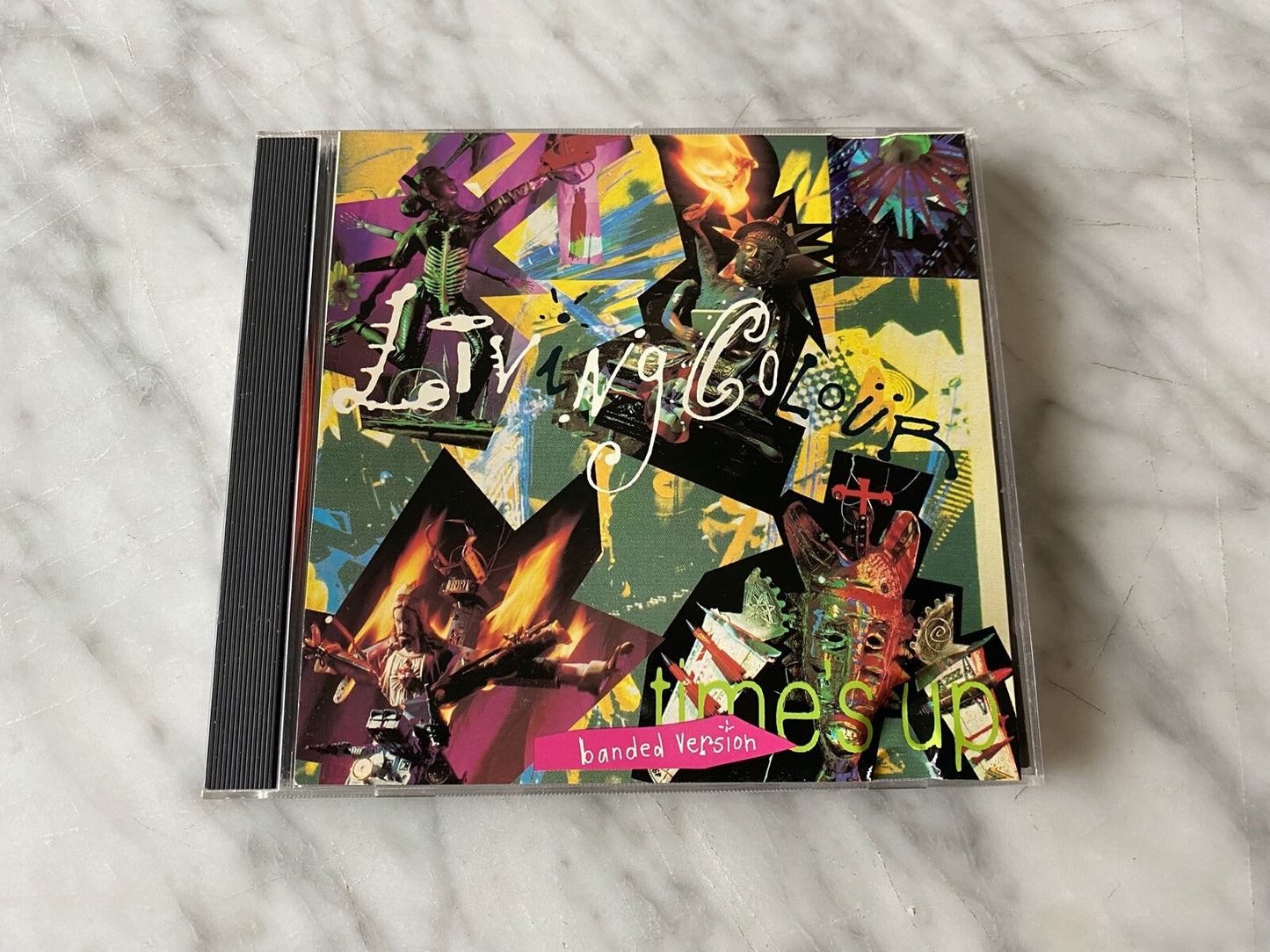 Living Colour – Time's Up Banded Version (Promo) (1990) [ORIGINAL USA PRESS]