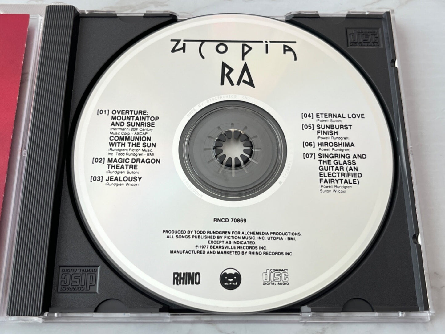 Utopia – Ra (1990) [DISCTRONICS PRESS]