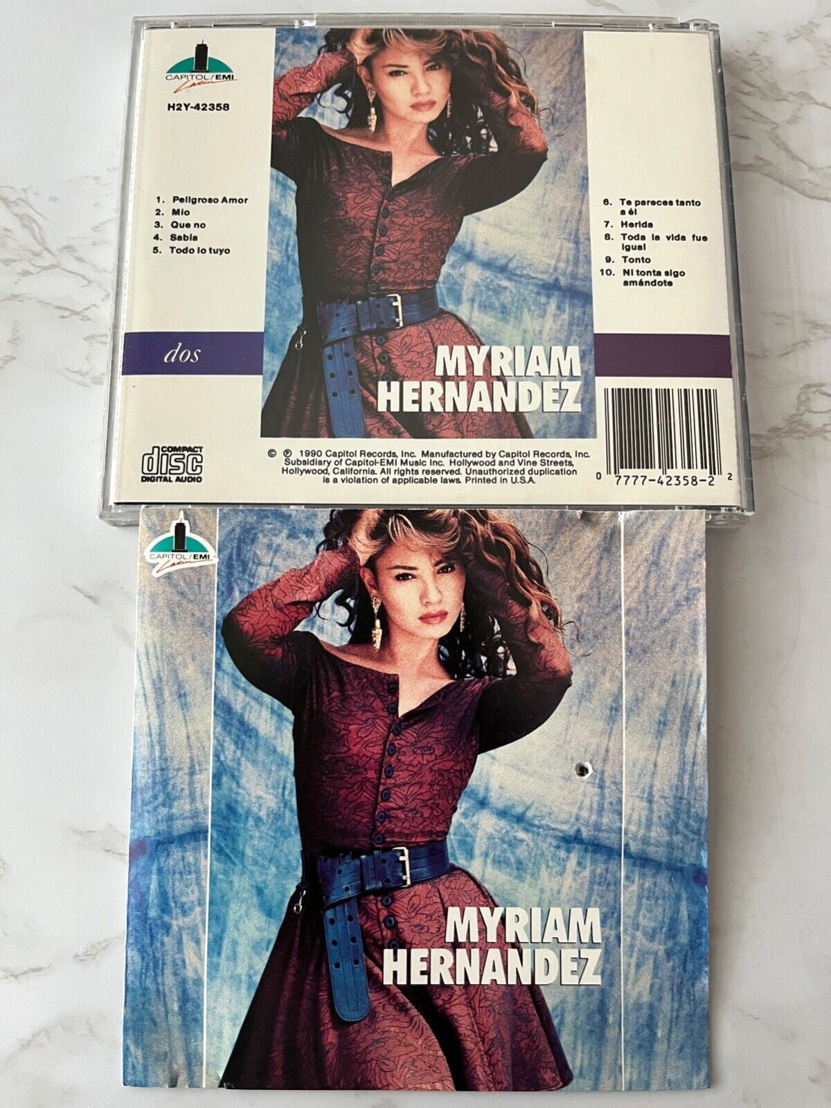 Myriam Hernandez – Dos (1990) [ORIGINAL USA PRESS]