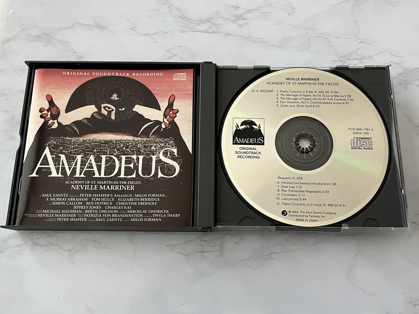Neville Marriner – Amadeus Original Soundtrack (1984) [JAPAN TARGET ERA]