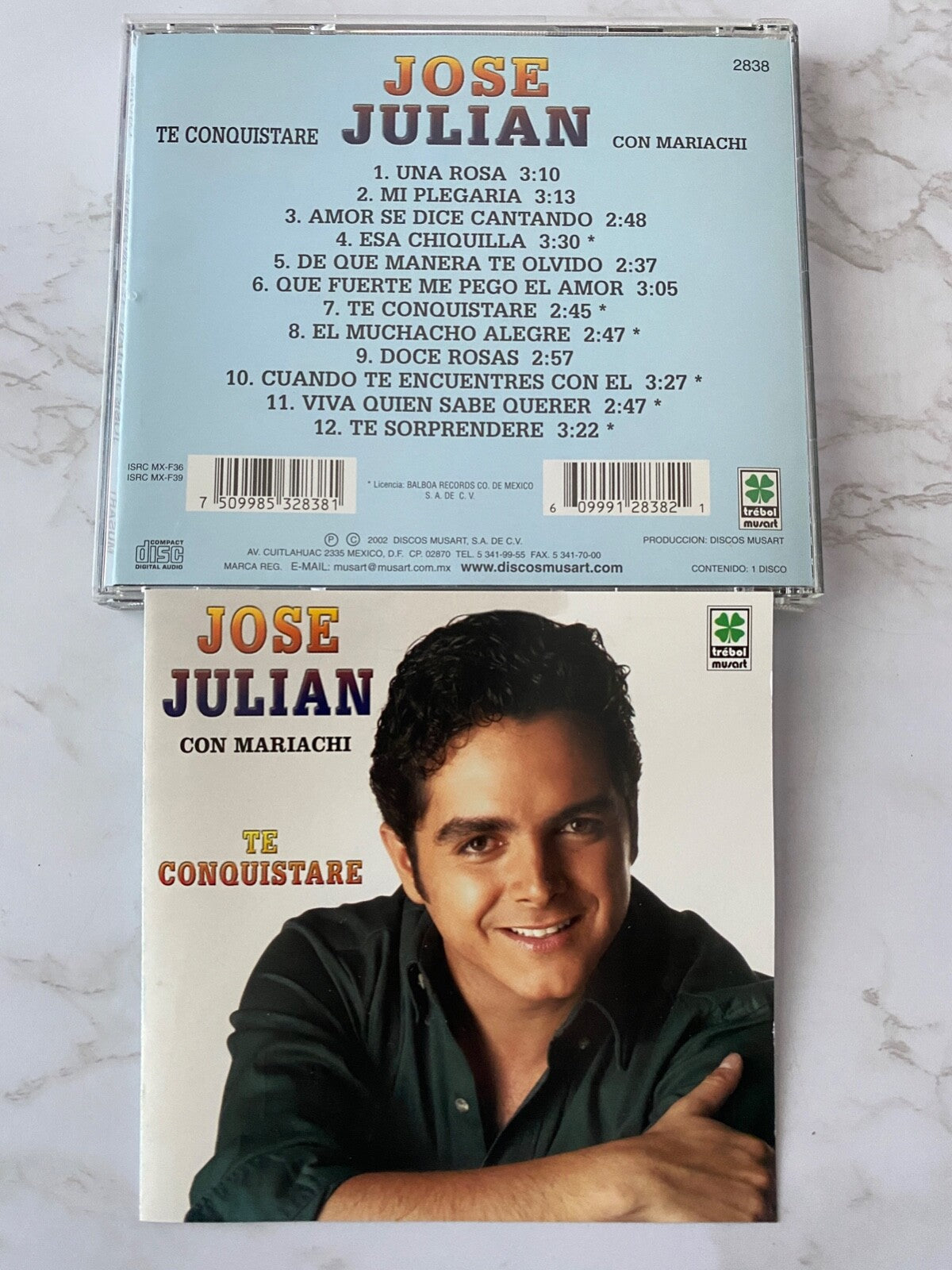Jose Julian – Con Mariachi Te Conquistare (2002) [ORIGINAL MEXICO PRESS]