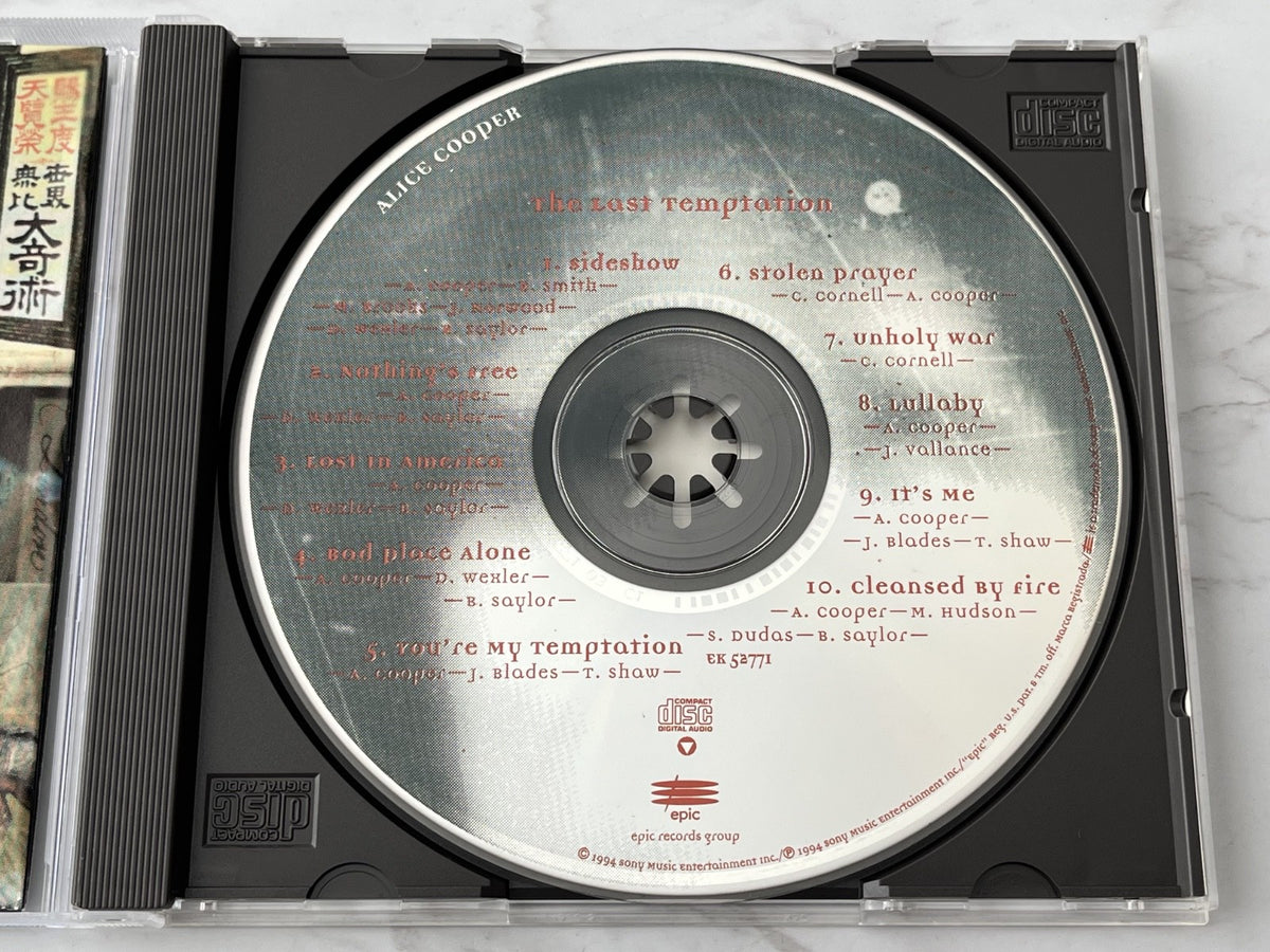 Alice Cooper – The Last Temptation (1994) [ORIGINAL USA PRESS]