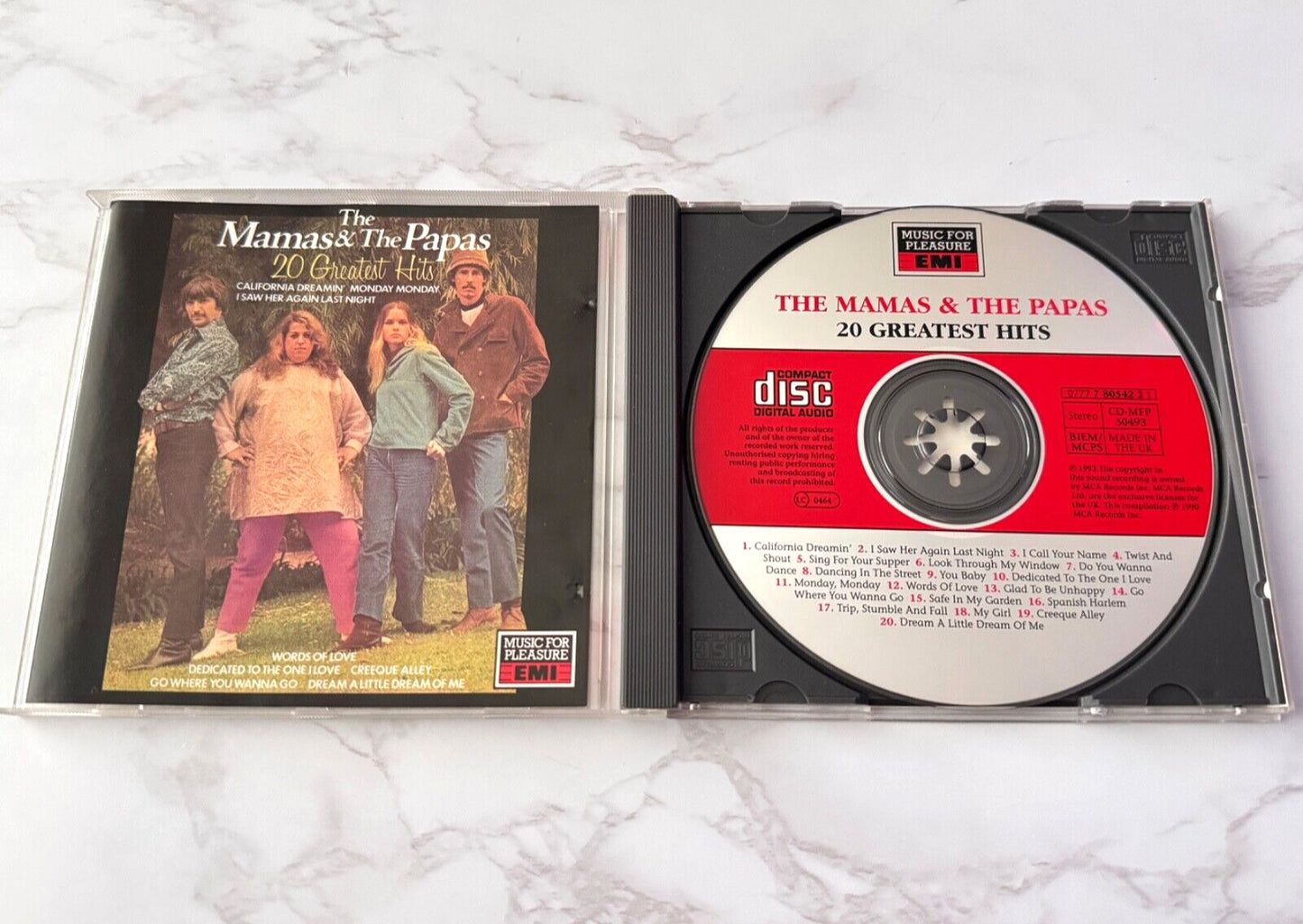 The Mamas & the Papas – 20 Greatest Hits [UK PRESS]