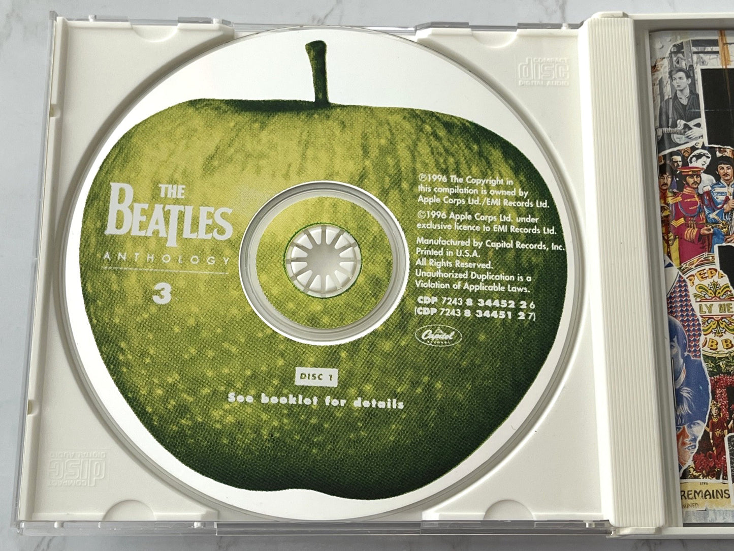 The Beatles – Anthology 1-3 6 (1995) [ORIGINAL USA PRESS]