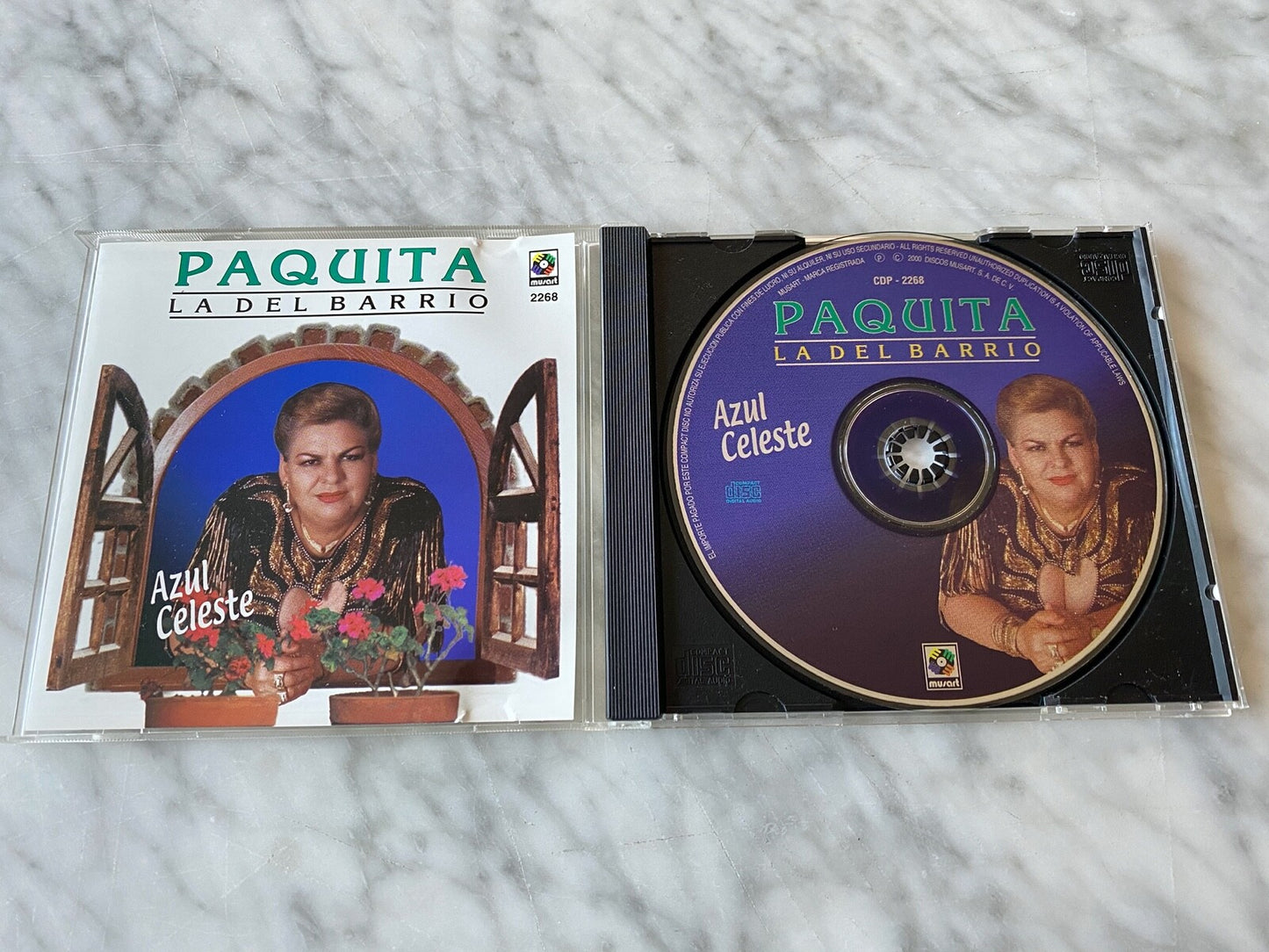 Paquita La Del Barrio – Azul Celeste (2000)